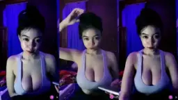 Dada Montok Gadis Pembawa Acara Menggoda