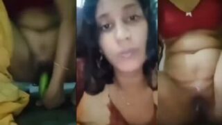 Gadis Desi Panas Merangsang Diri Dengan Mentimun Dalam Video Mms