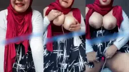 Tante Tobrut Jilbab Merah Bugil Bikin Horny Di Onlyfans Dirtydeel