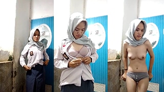 Gadis Berjilbab Sma Telanjang Usai Pulang Sekolah