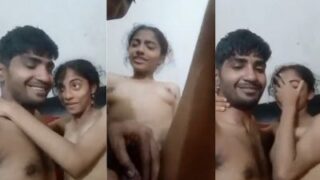 Gadis Tamil Menggoda Pacarnya Hingga Tak Kuasa Menahan Diri Dalam Video Panas Pertama Mereka