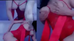 Lingerie Merah Menggoda Dari Laras Bali Yang Bikin Tiktok Goyang