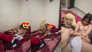 Tiga Lesbi Mesum Beraksi Di Tengah Angin Kencang