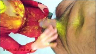 Pasangan Mesum Bikin Panas Di Ranjang Saat Perayaan Holi