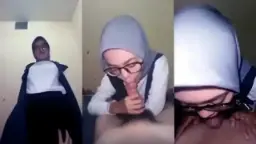 Tante Berjilbab Dihardik Sepanjang Malam Di Kamar Hotel