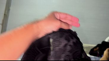 Kakak Tiri, Dasar Mesum! Daripada Pakai Celana Dalamku, Lebih Baik Aku Siapkan Payudara Besarku Untuk Russian Blowjob Dan Berikan Kontol Besar Serta Sperma Panasmu!