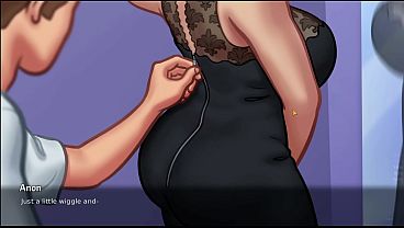 Sesuatu Berubah Saat Ibu Tiri Mendekat, Badan Panas (18+)