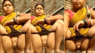 Bhabhi Bugil Kencing Di Luar Sambil Rekam Video Mms