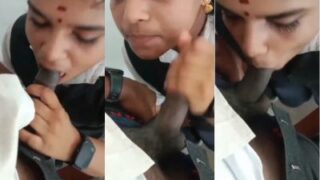 Cewek Kuliah Marathi Ngeblow Kekasihnya Dengan Gaya Desi Yang Bikin Makin Panas.