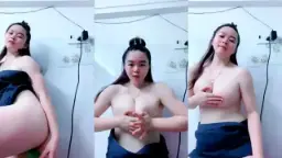 Susu Gede Mulus, Cici Tieu Boi Bikin Ngiler Pengen Nyubek.