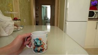 Pagi Buta, Mulut Mertuaku Penuh Dengan Kontolku.