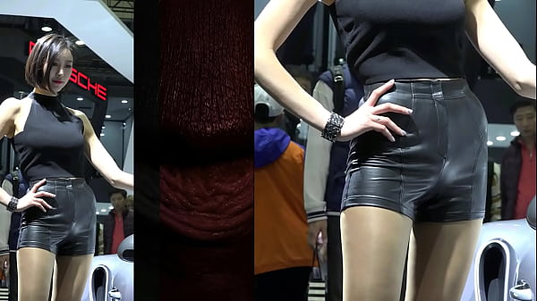Cewek China Goyang Panas Pakai Hotpants Kulit, Bikin Crot Terus