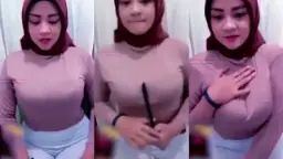 Hijabers Cantik Nakal, Toket Gede Brutal Bikin Nafsu Menggebu-gebu