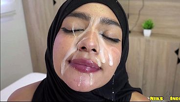 Muslimah Berjilbab Abg Digenjot Keras Sampai Banjir Mani