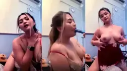 Zara Montok Live Ebot Binal, Muka Manis Tapi Gerakannya Liar Bikin Ngilu